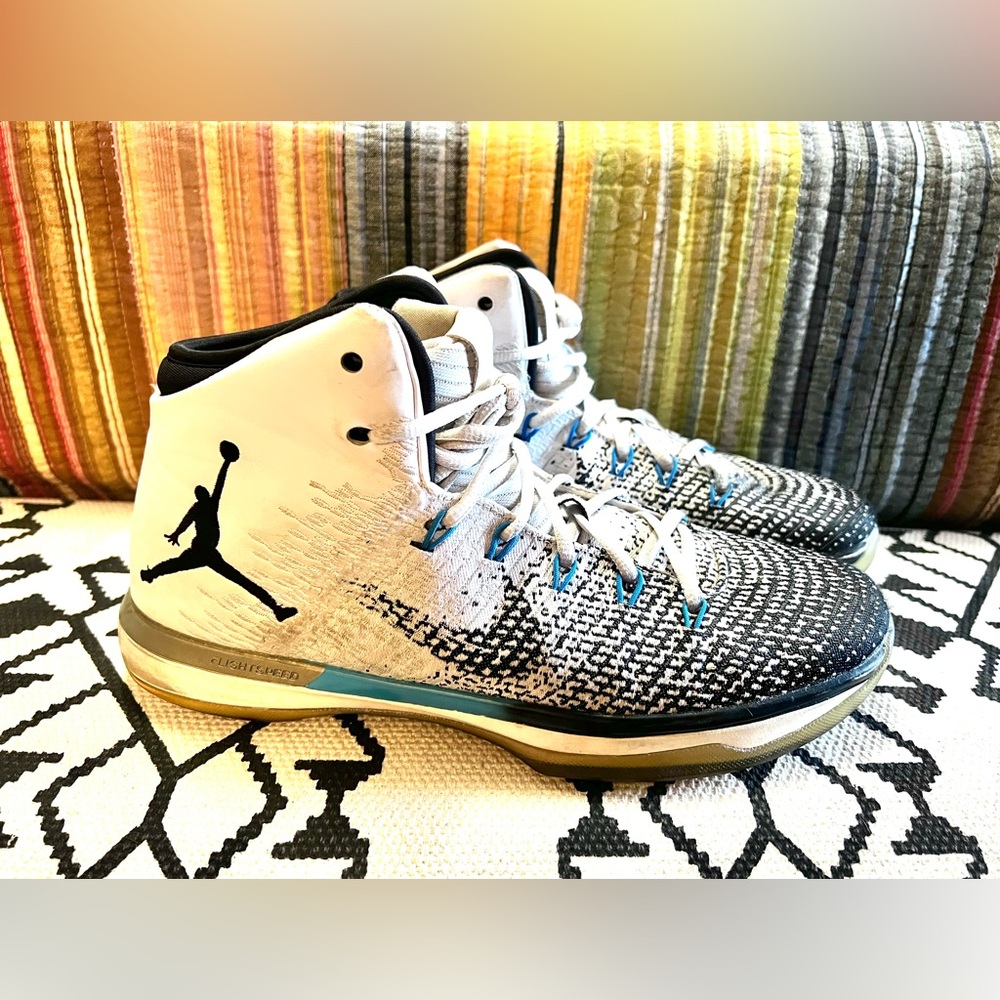 Nike Air Jordan 31 XXXI N7 Men’s Size 11 854272-003 White Turquoise